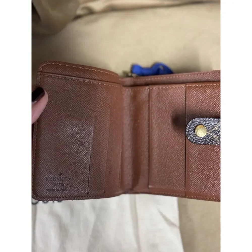 Louis Vuitton Monogram Compact Zip Bifold Wallet w/ Dustbag Giftable - Picture 2 of 8